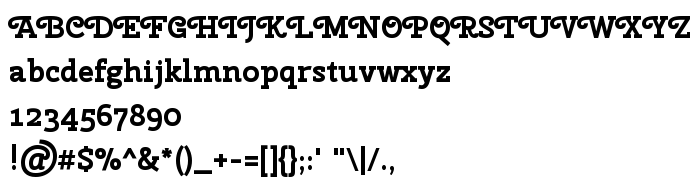 Pratinjauan jenis huruf Cherry Swash Bold