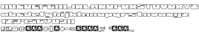 Pratinjauan jenis huruf Rotund Outline (BRK)