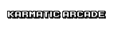 Jenis huruf Karmatic Arcade