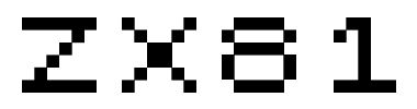 Jenis huruf ZX81