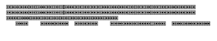 Pratinjauan jenis huruf Pica Hole - 1890 Morse