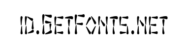 Jenis huruf SF Wasabi Condensed